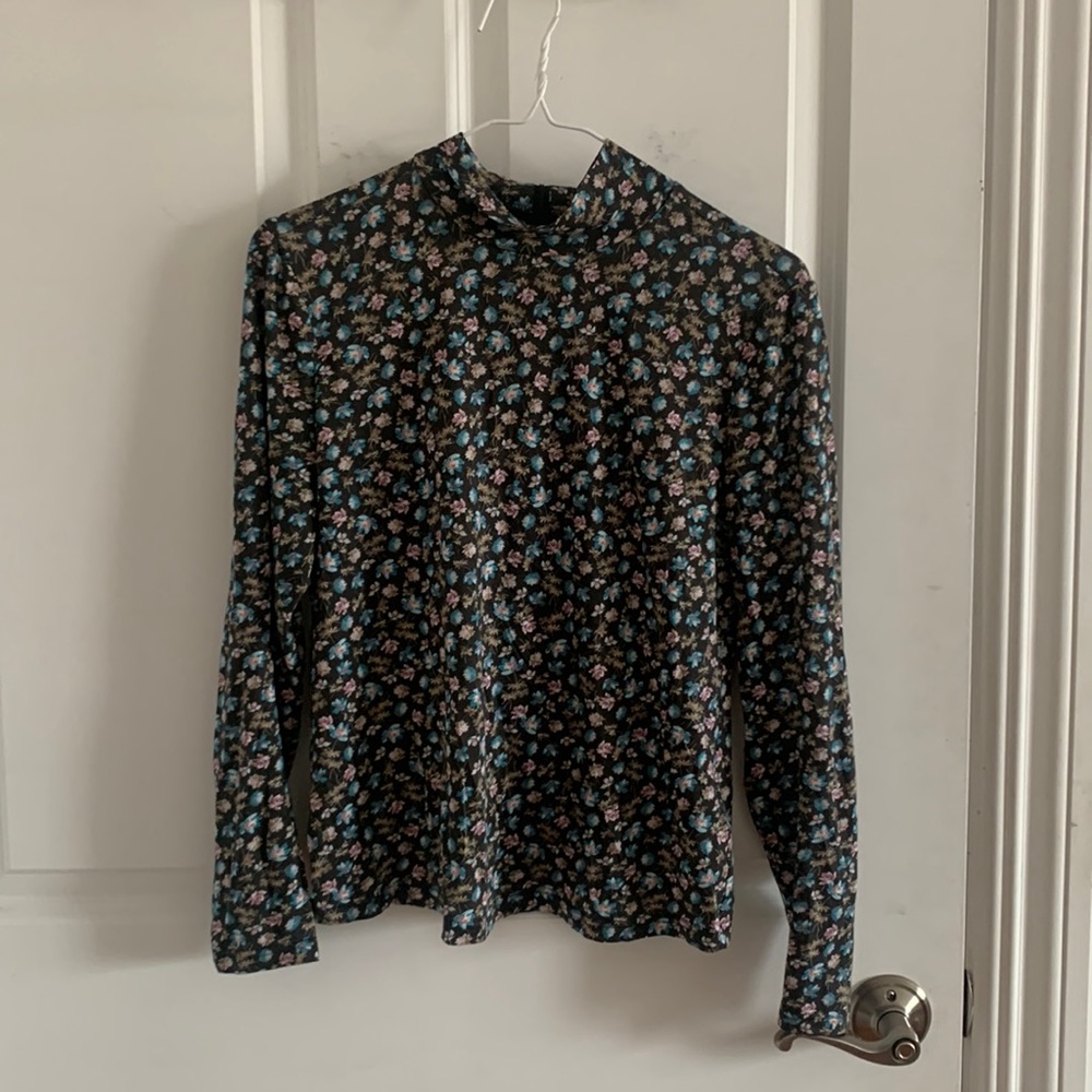 Rebecca Taylor Zelma fleur Turtleneck
